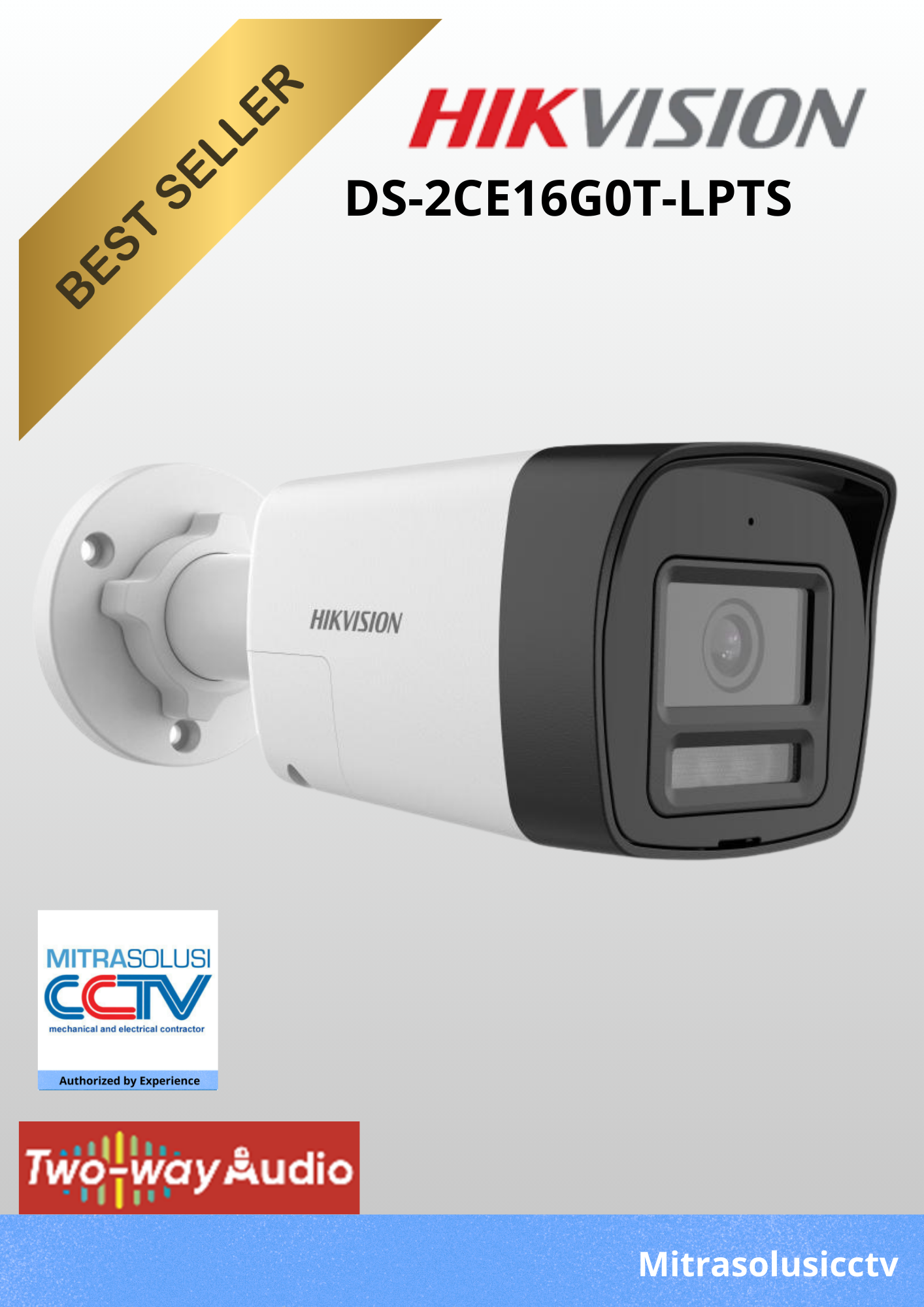 Kamera Outdoor Hikvision DS-2CE16G0T-LPTS