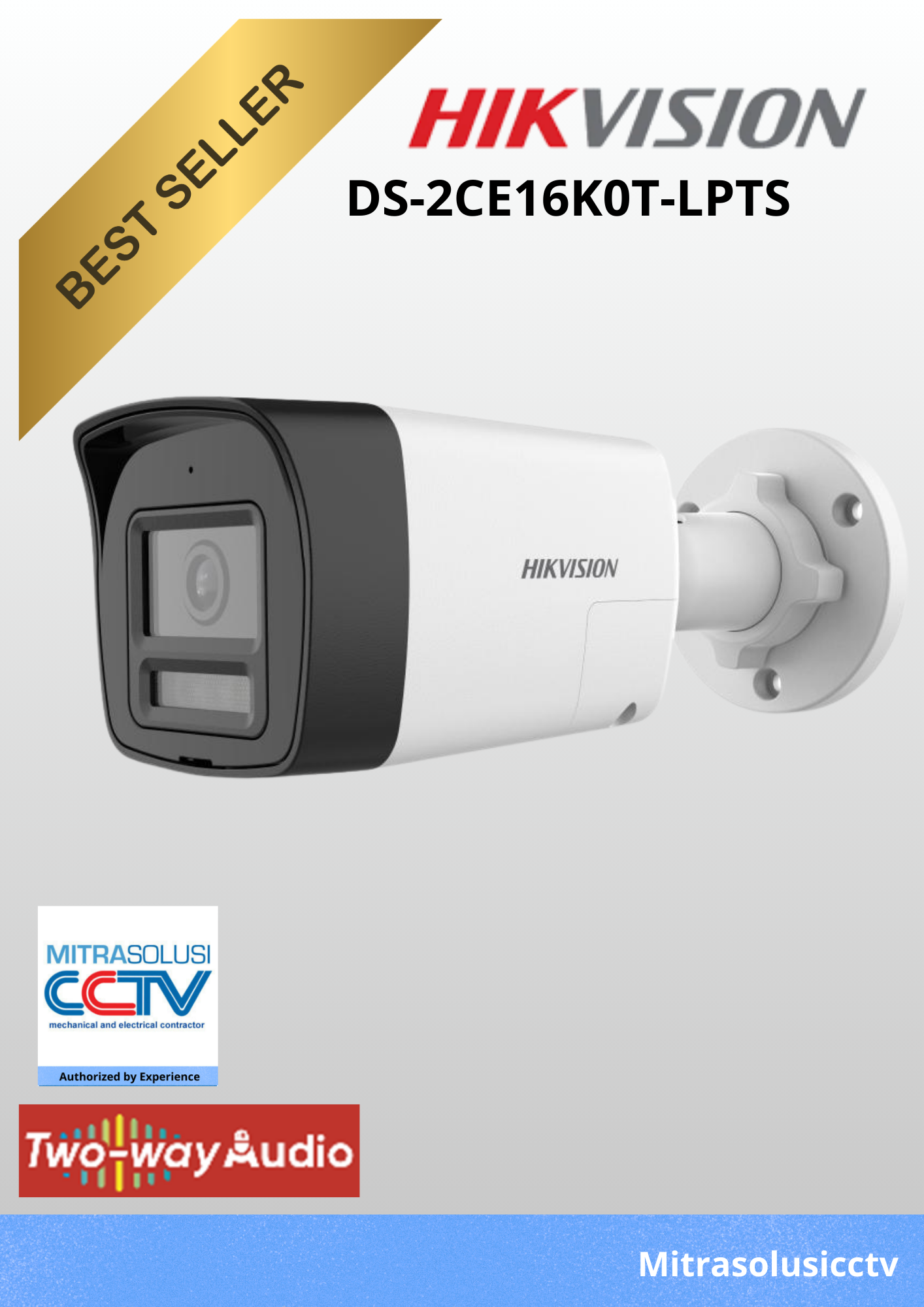 Kamera Outdoor Hikvision DS-2CE16K0T-LPTS
