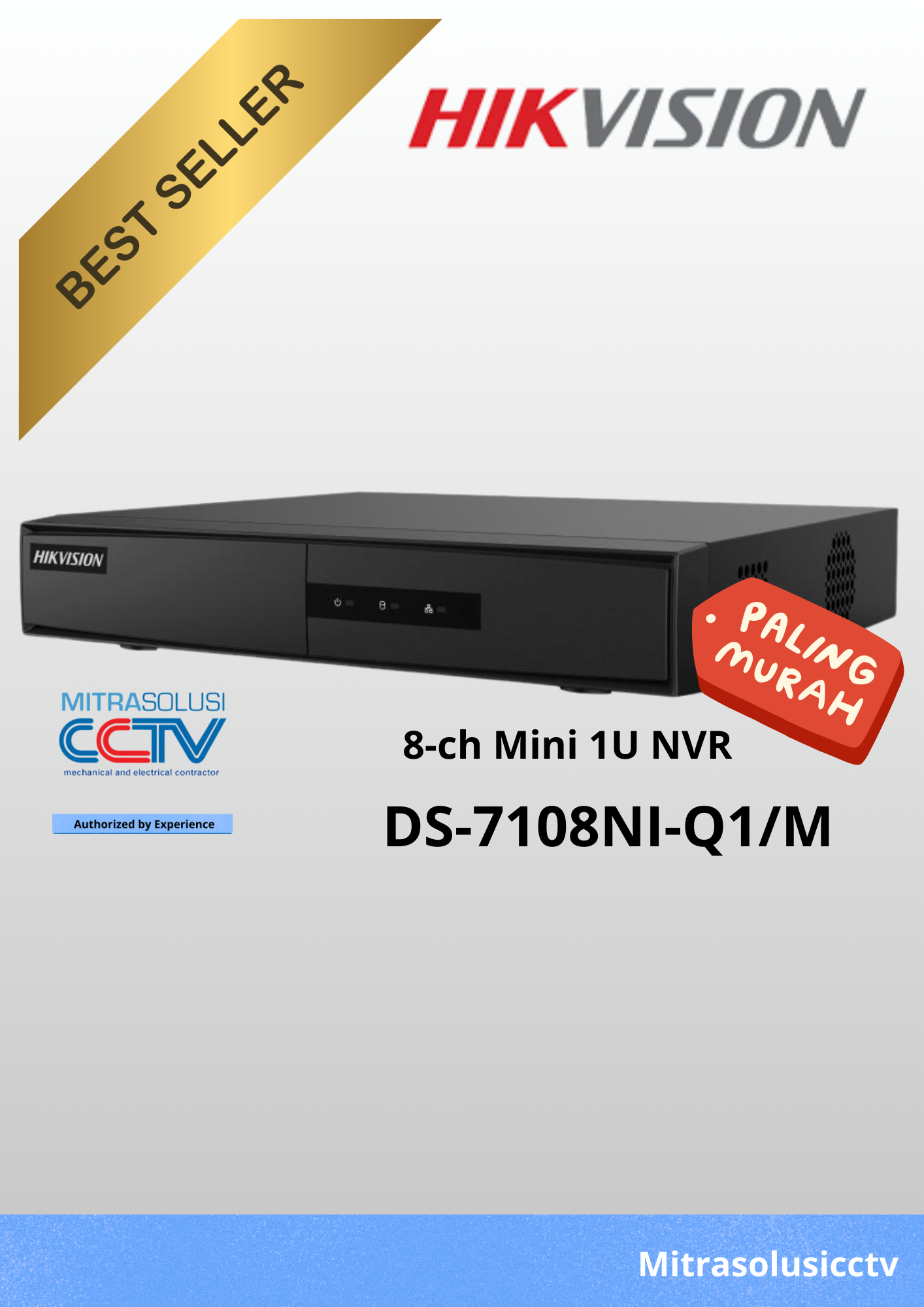 NVR Hikvision DS-7108NI-Q1/M