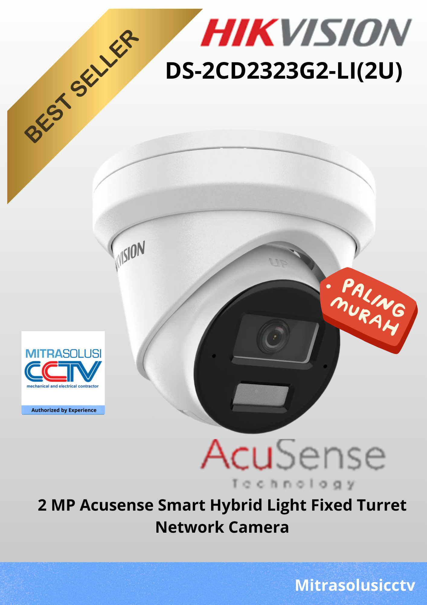 Kamera Indoor Hikvision DS-2CD2323G2-LI(2U)